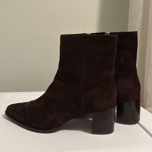 Margaux downtown boot in chocolate suede